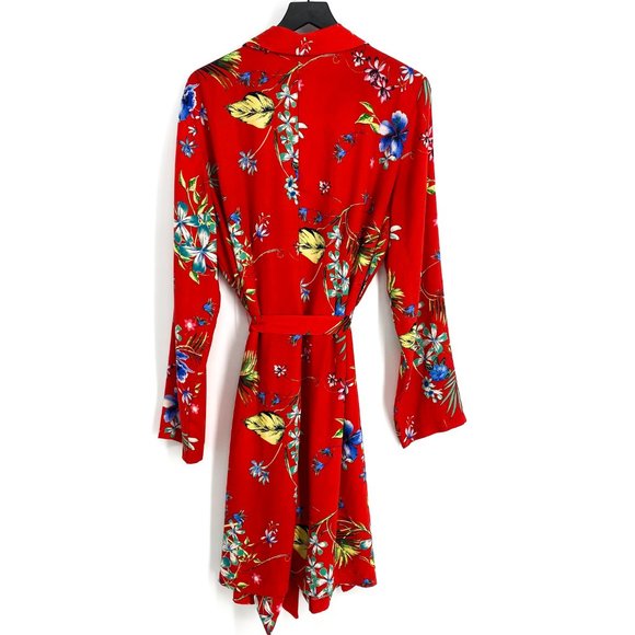 FOREVER 21+ Tropical Longline Kimono - Picture 6 of 8